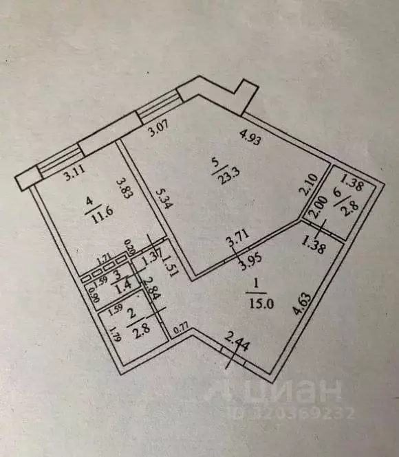 1-к кв. Самарская область, Тольятти Спортивная ул., 16 (57.0 м) - Фото 1