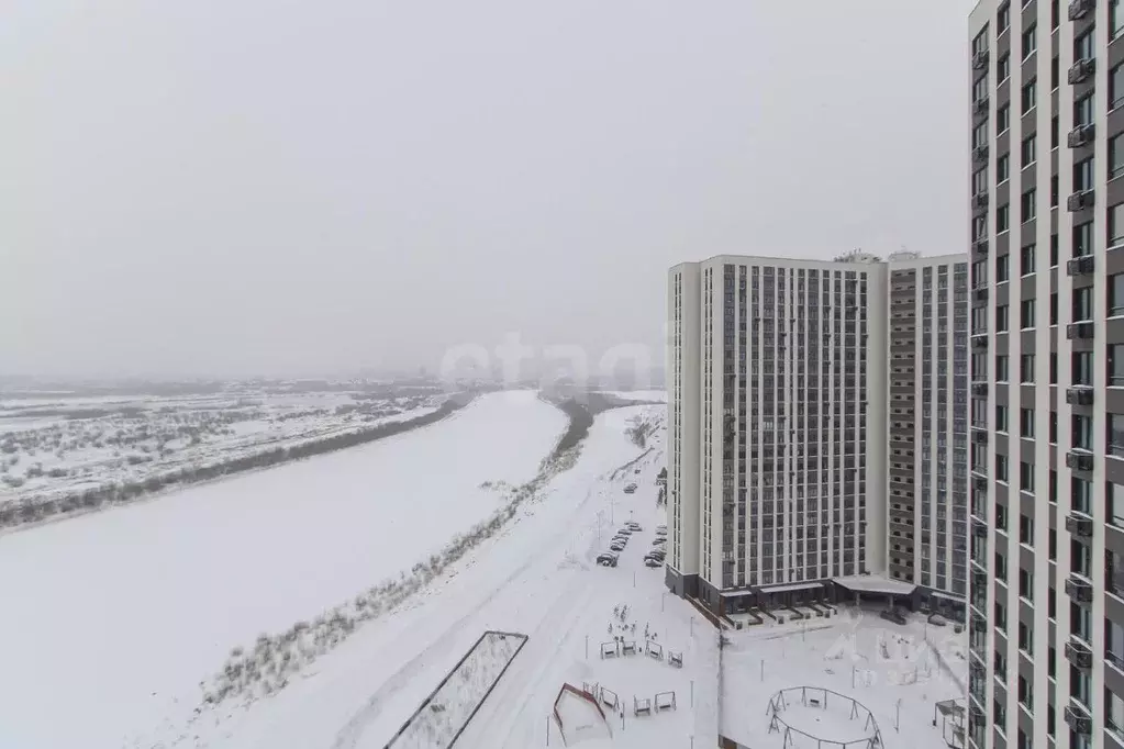 Студия Тюменская область, Тюмень ул. Краснооктябрьская, 6 (33.2 м) - Фото 1