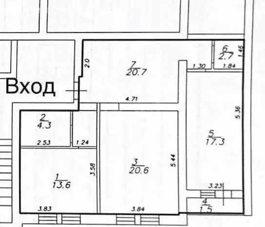 2-комнатная квартира: Казань, улица Мидхата Булатова, 5 (79.2 м) - Фото 1