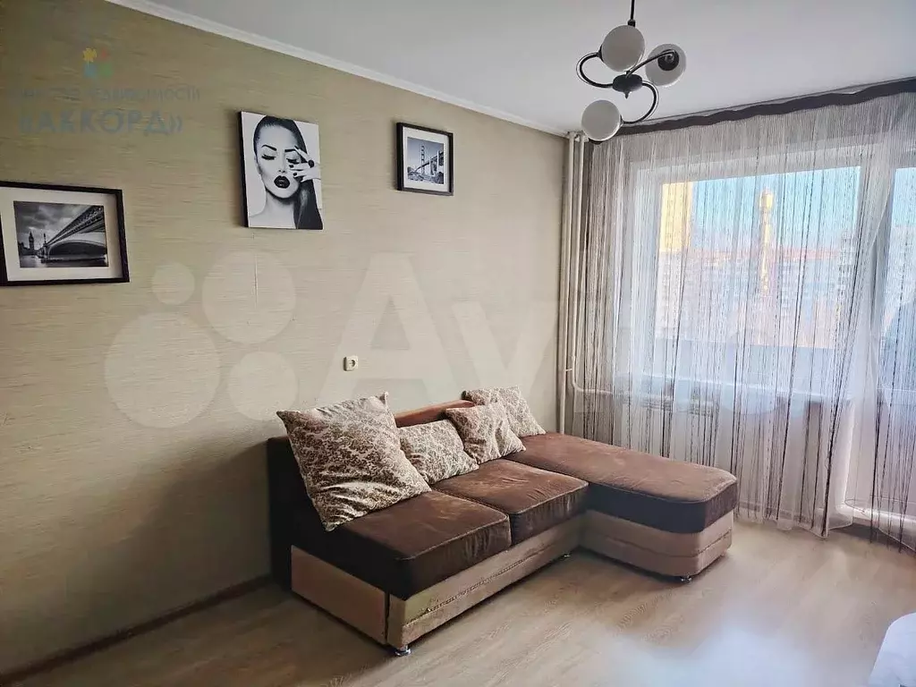 1-к. квартира, 37,8 м, 5/9 эт. - Фото 0
