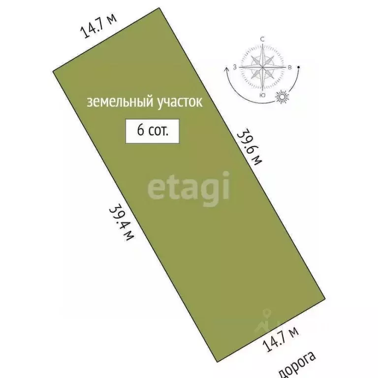 Участок в Ростовская область, Мясниковский район, Краснокрымское ... - Фото 2