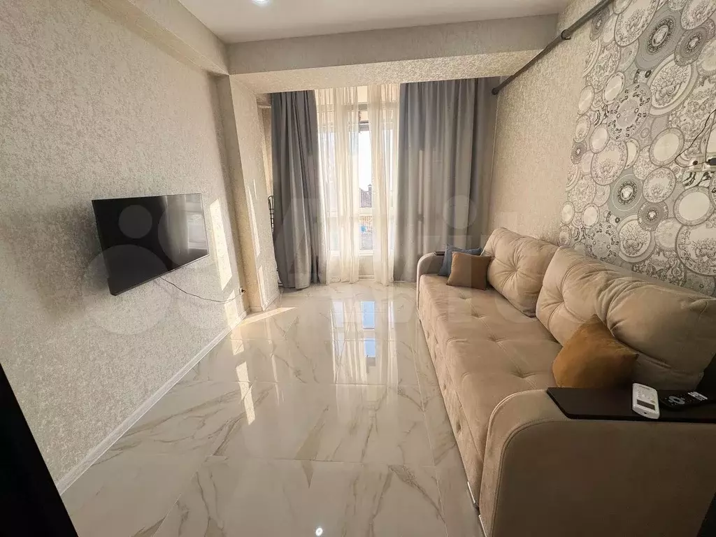 Квартира-студия, 35 м, 1/12 эт. - Фото 1