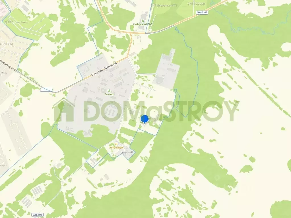 Участок в Новосибирская область, Кольцово рп ш. Векторное, 23 (50.0 ... - Фото 0