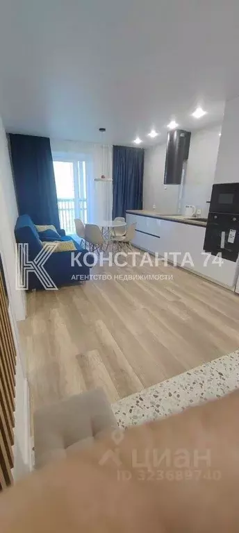 1-к кв. Челябинская область, Челябинск Университетская Набережная ул., ... - Фото 2