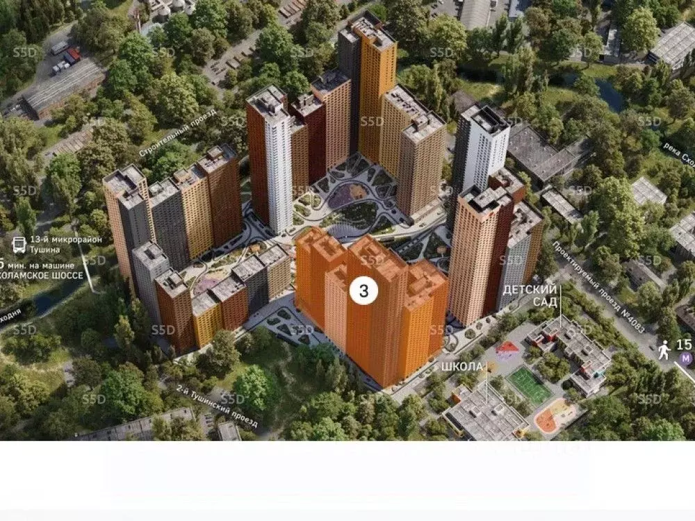 Торговая площадь в Москва Строительный проезд, 9к1 (71 м) - Фото 2