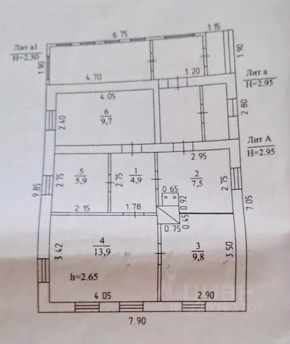 Дом в Кемеровская область, Кемерово ул. 8-я Цветочная (52 м) - Фото 2