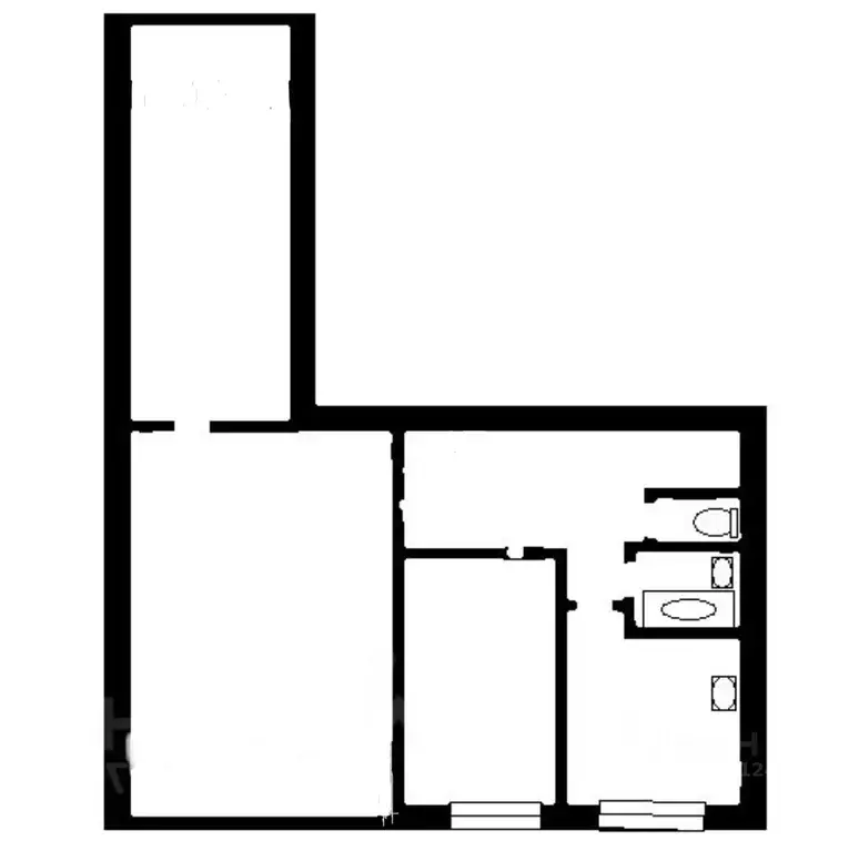 3-к кв. Санкт-Петербург Ленская ул., 2к1 (56.4 м) - Фото 2