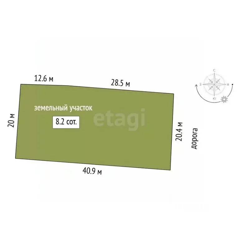 Участок в Тюменская область, Тюмень Лаванда садовое товарищество, ул. ... - Фото 2