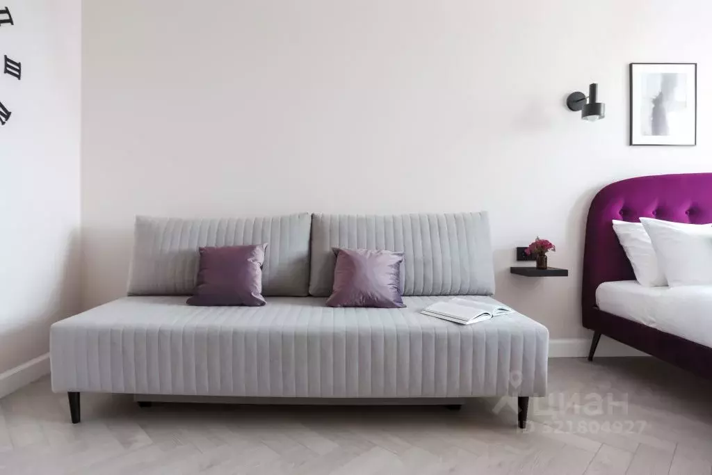 1-к кв. Ростовская область, Ростов-на-Дону ул. Нансена, 103/1/9 (42.0 ... - Фото 2