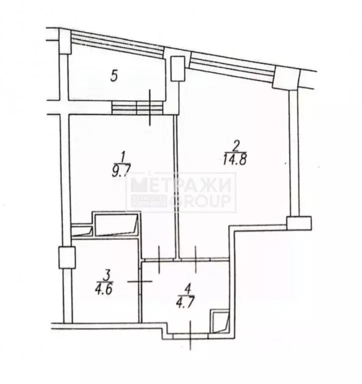 1-к кв. Московская область, Химки 9 Мая ул., 21к1 (33.8 м) - Фото 2
