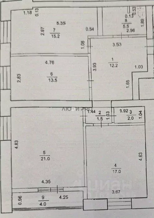3-к кв. Башкортостан, Уфа ул. Набережная реки Уфы, 11к2 (89.9 м) - Фото 2