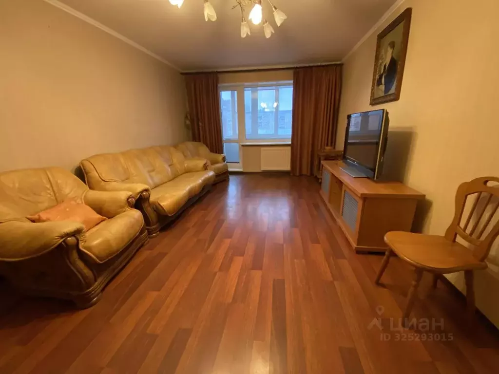 3-к кв. Санкт-Петербург ул. Савушкина, 128к1 (90.8 м) - Фото 1