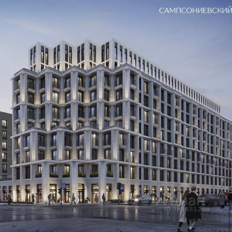 Помещение свободного назначения в Санкт-Петербург Большой ... - Фото 1
