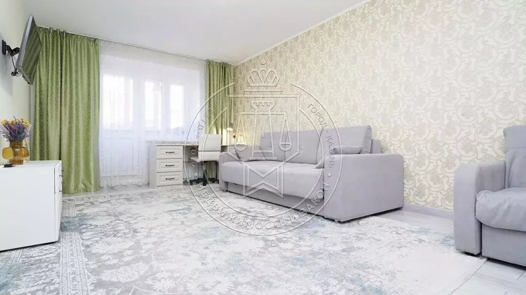 1-к кв. Татарстан, Казань Ферма-2 тер., 98 (42.6 м) - Фото 1