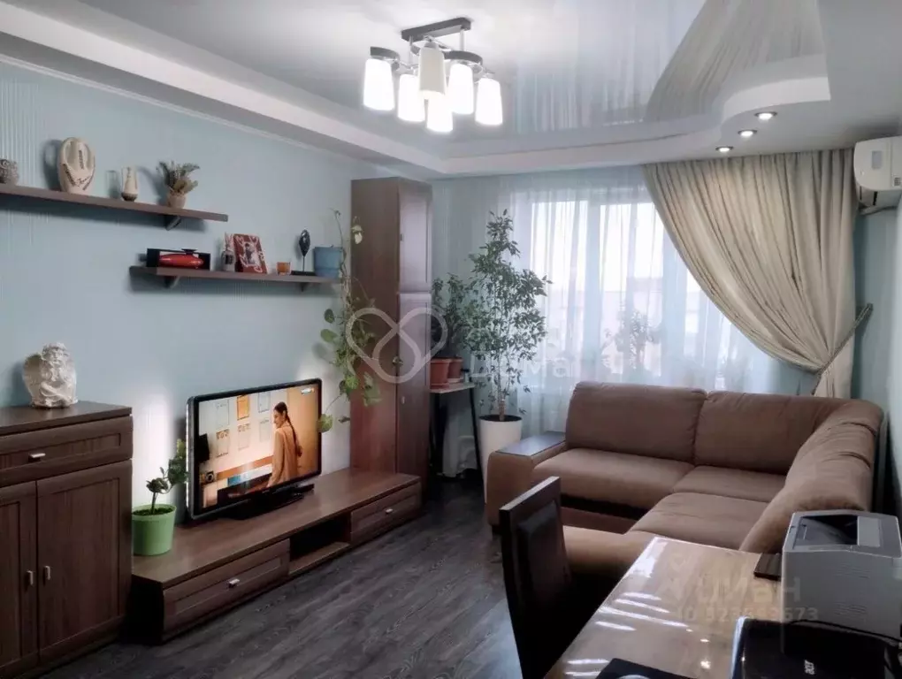 2-к кв. Волгоградская область, Волжский просп. Имени Ленина, 120 (57.7 ... - Фото 0