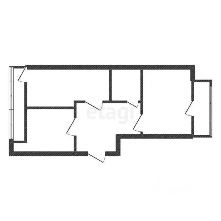 2-к кв. Краснодарский край, Горячий Ключ ул. Ярославского, 50 (56.0 м) - Фото 2