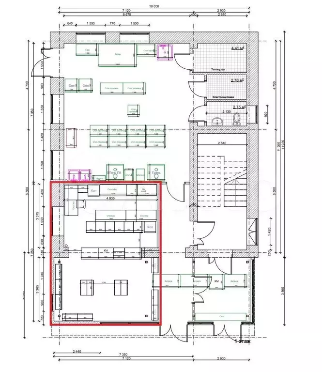 Торговое на иркутском 162/1, 40 м - Фото 1