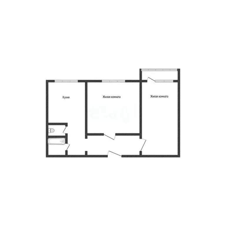 2-к кв. Алтайский край, Бийск Советская ул., 197/2 (53.1 м) - Фото 2