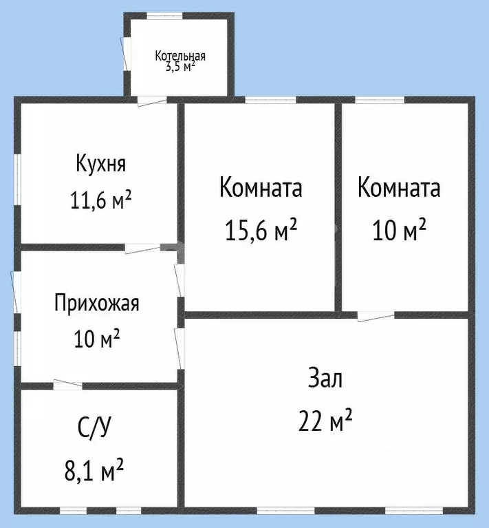 Дом в Краснодарский край, Горячий Ключ ул. Грибоедова, 7 (81 м) - Фото 2