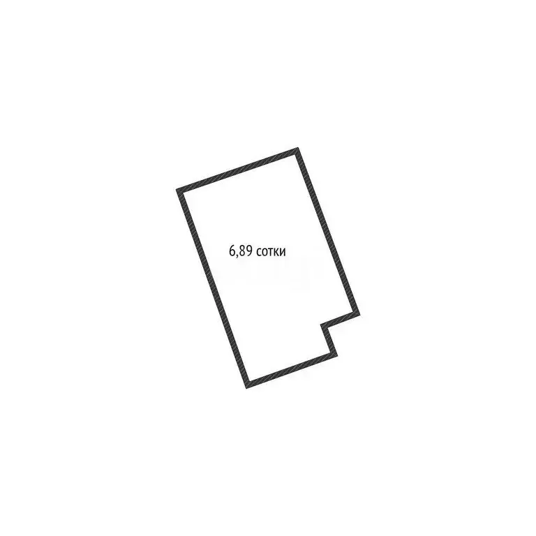 Участок в аул Старобжегокай, Октябрьская улица (6.89 м) - Фото 1