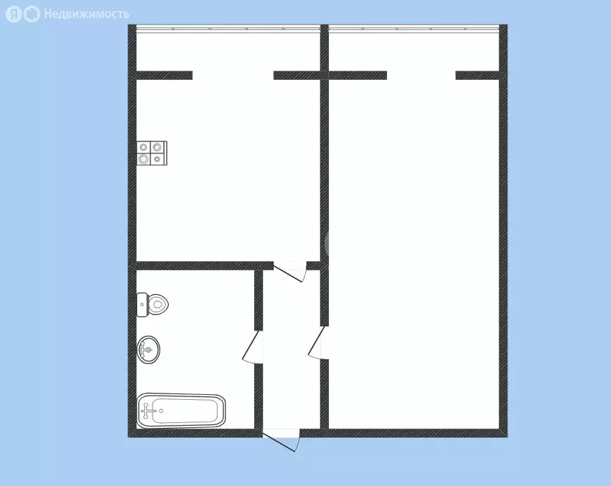1-комнатная квартира: Черкесск, Октябрьская улица, 9Нк2 (51.3 м) - Фото 1