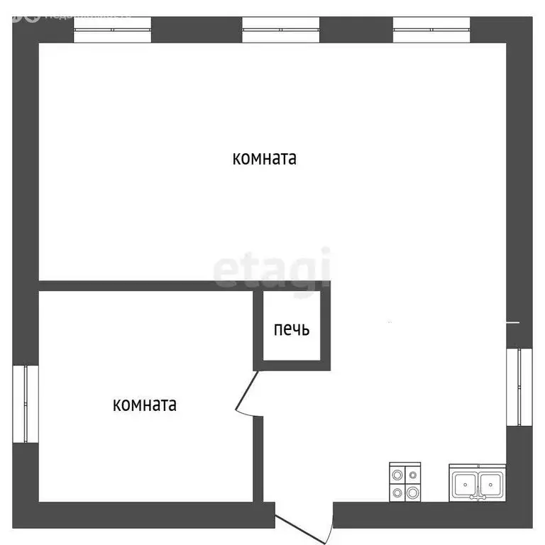 Дом в Свердловская область, Пышминский муниципальный округ, деревня ... - Фото 1