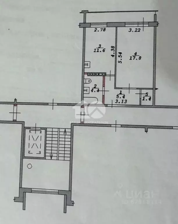 1-к кв. Новосибирская область, Новосибирск Затулинский жилмассив, ул. ... - Фото 2