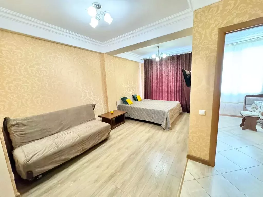 1-к кв. Краснодарский край, Сочи Мамайка мкр, ул. Волжская, 30/1 (35.0 ... - Фото 1