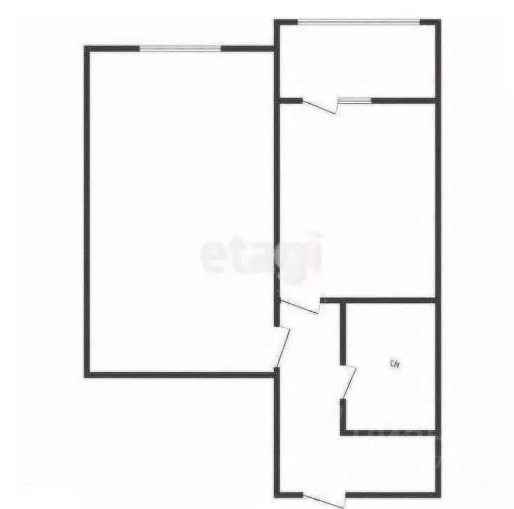 1-к кв. Курская область, Курск ул. Энгельса, 115/6 (36.97 м) - Фото 2