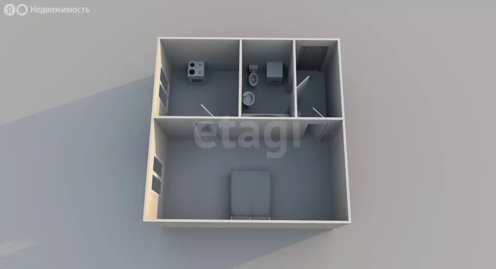 1-комнатная квартира: Томари, Новая улица, 11 (37 м) - Фото 1