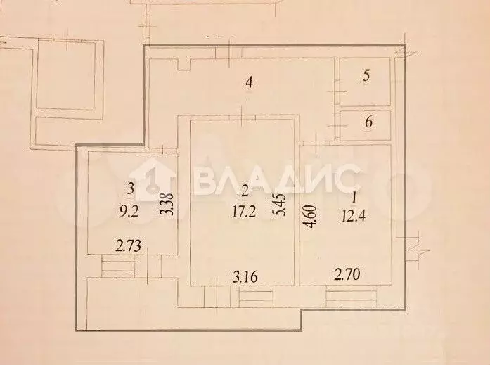 2-к. квартира, 54,2 м, 8/10 эт. - Фото 0