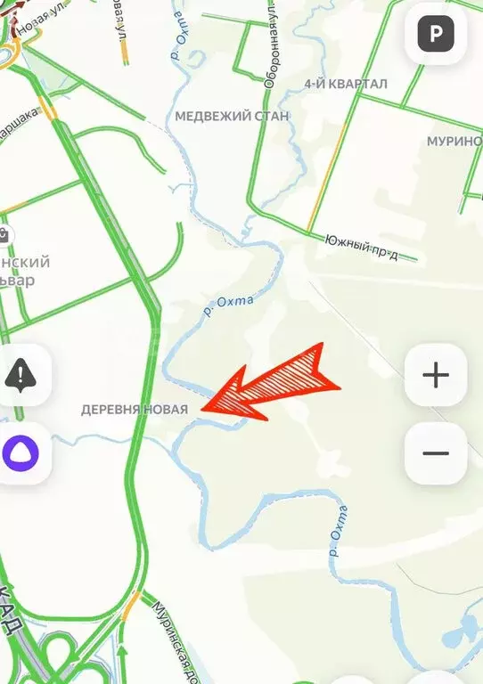 Участок в Санкт-Петербург, Муринская дорога (2 м) - Фото 1