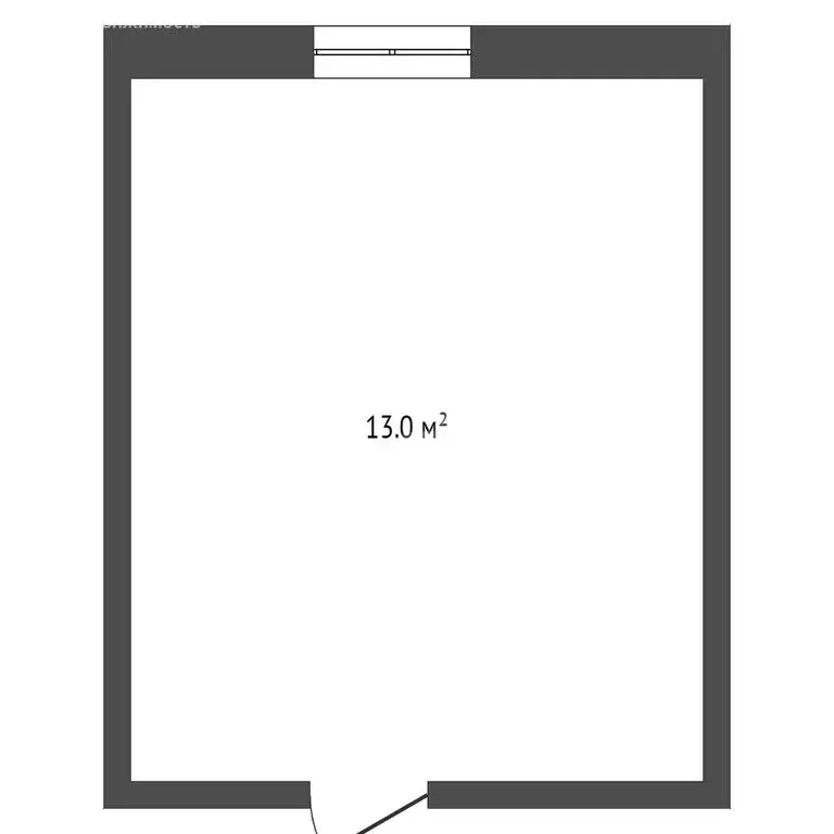1к в -комнатной квартире (13 м) - Фото 1
