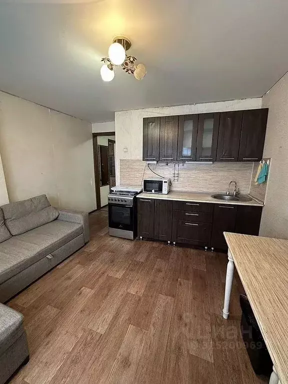 1-к кв. Тюменская область, Тюменский муниципальный округ, пос. ... - Фото 1