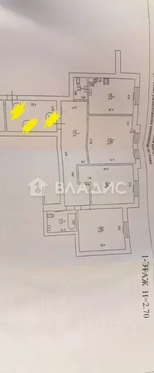 3-к кв. Калининградская область, Калининград ул. Парковая Аллея, 60 ... - Фото 2