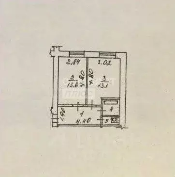 2-к кв. Липецкая область, Липецк ул. Ушинского, 7 (39.9 м) - Фото 1