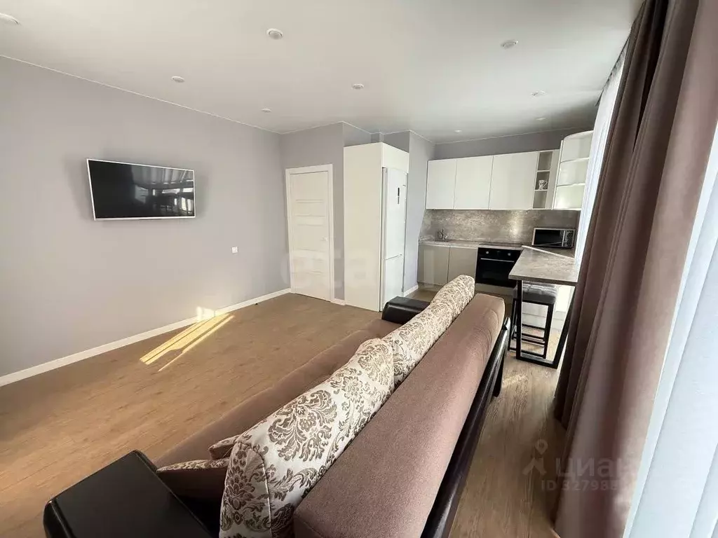 2-к кв. Башкортостан, Уфа ул. Рудольфа Нуреева, 1 (47.4 м) - Фото 2