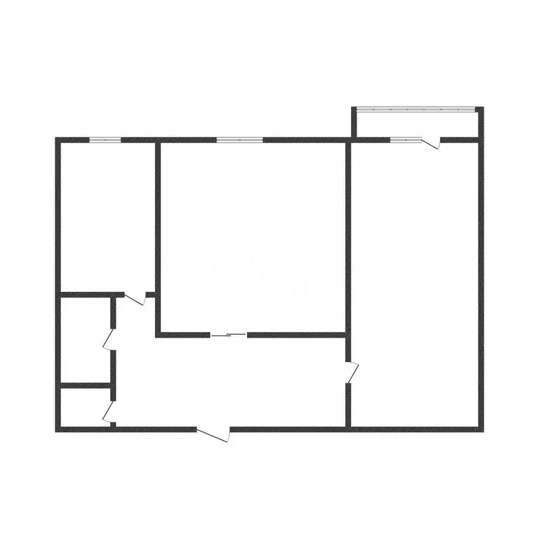 2-комнатная квартира: Губкин, улица Королёва, 12 (48 м) - Фото 1