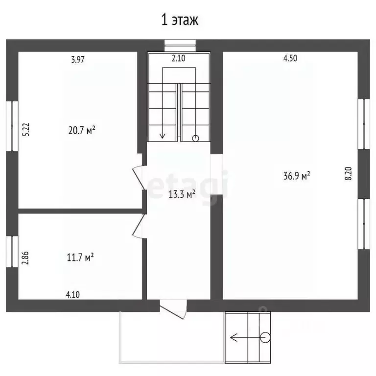 Дом в Тамбовская область, Тамбов Селезневская ул. (160 м) - Фото 2