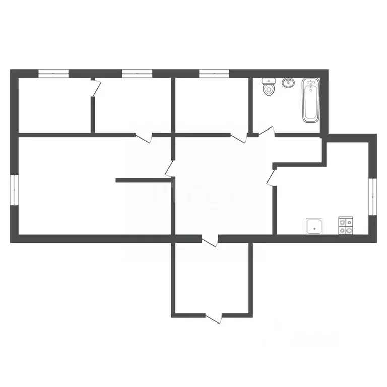 Дом в Тульская область, Донской ул. Коккинаки, 10 (90 м) - Фото 2