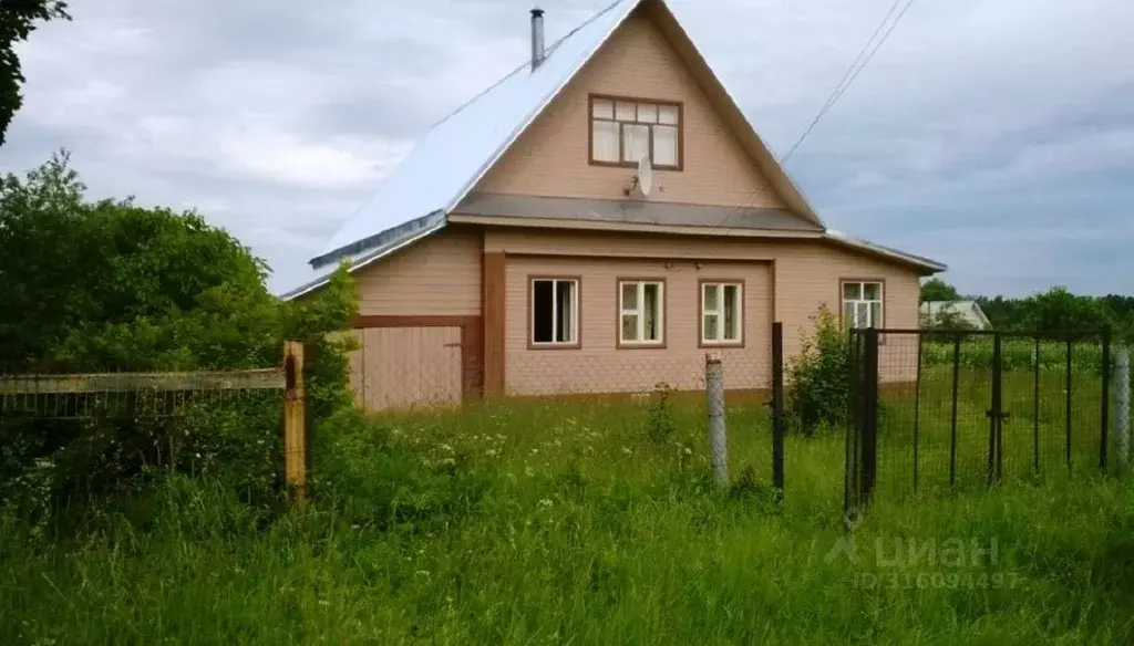 Дом в Тверская область, Калязинский муниципальный округ, д. ... - Фото 1