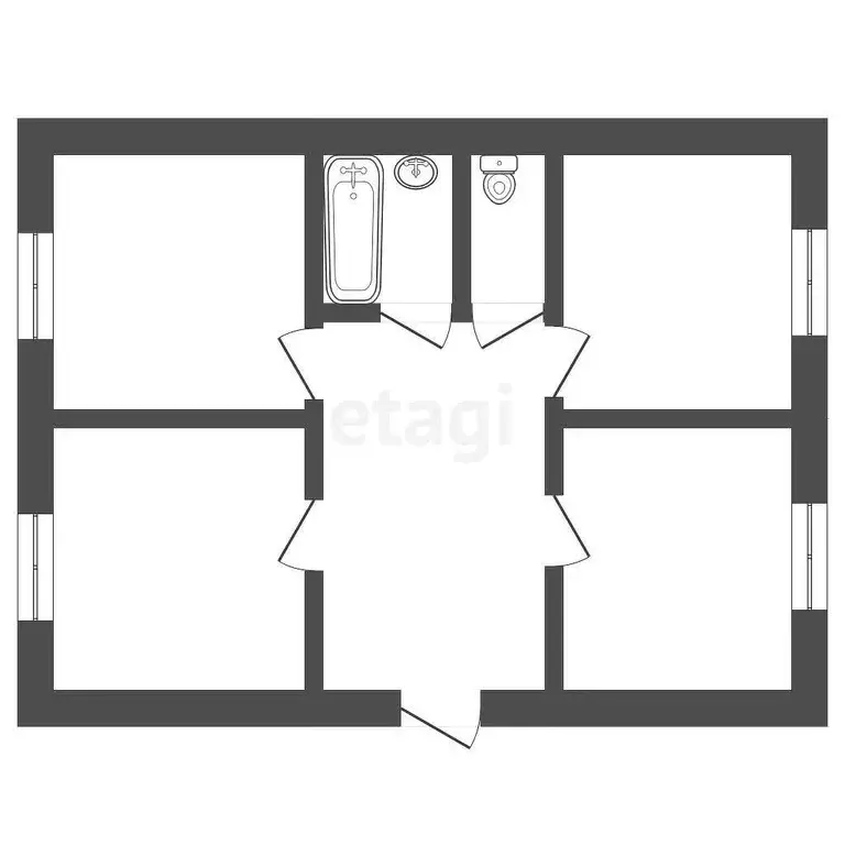 Дом, 72.7 м - Фото 1
