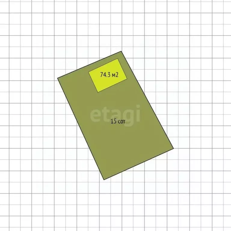 Дом в Вологодская область, д. Бурцево 7 (74 м) - Фото 2