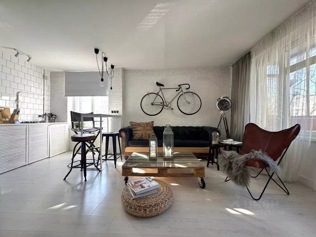 Студия Москва Федеративный просп., 8К2 (32.0 м) - Фото 1