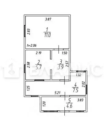 Дом в Владимирская область, Владимир Клязьма сад, 166 (33 м) - Фото 2