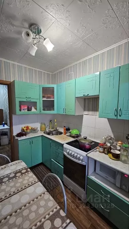 2-к кв. Татарстан, Нижнекамский район, Камские Поляны пгт, 1-й мкр 16 ... - Фото 2