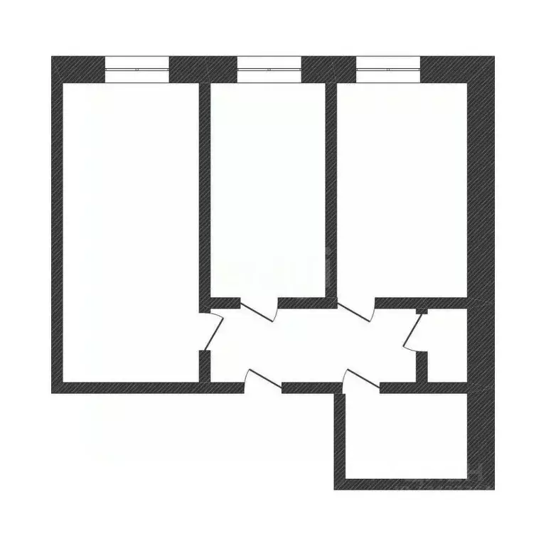 2-к кв. Курганская область, Курган ул. Макаренко, 14 (46.1 м) - Фото 2