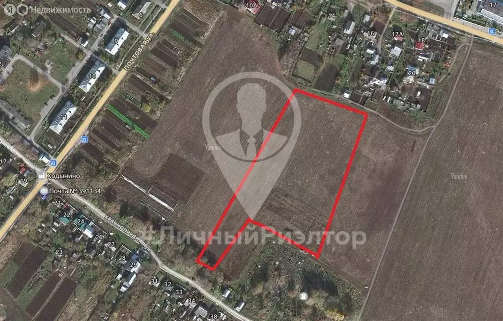 Участок в Рязанская область, Рыбновский муниципальный округ, село ... - Фото 2