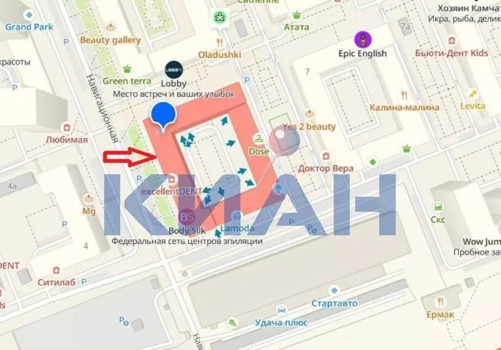 Торговая площадь в Красноярский край, Красноярск Навигационная ул., 5 ... - Фото 1