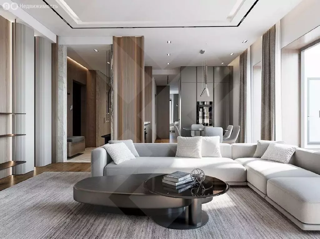 3-комнатная квартира: Москва, Усачёва улица, 15А (120 м) - Фото 1
